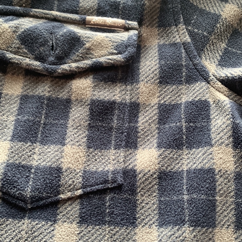 Eddie Bauer Microfleece Button Up - image 5